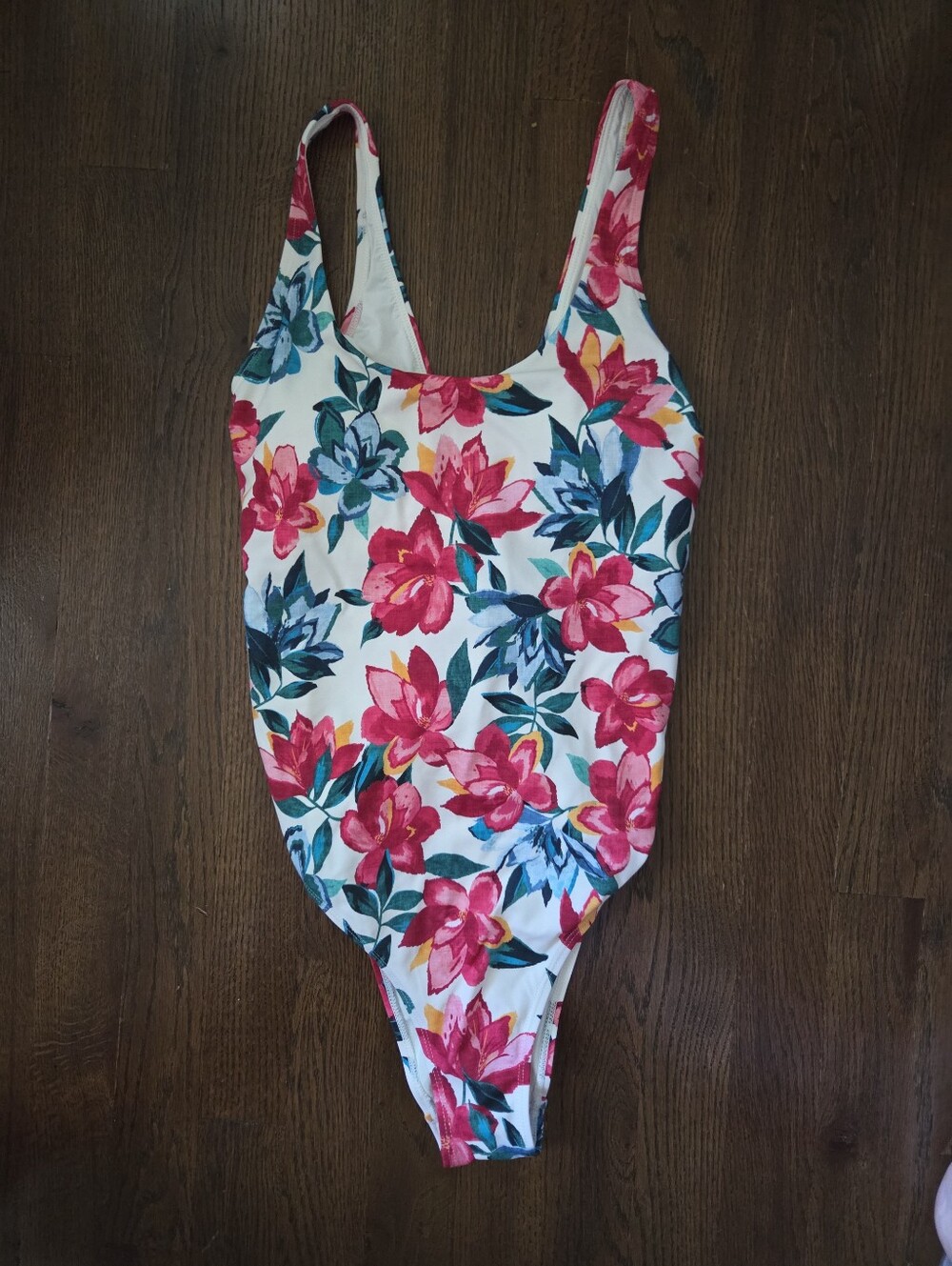 New Andie Womens Small Floral Swimsuit